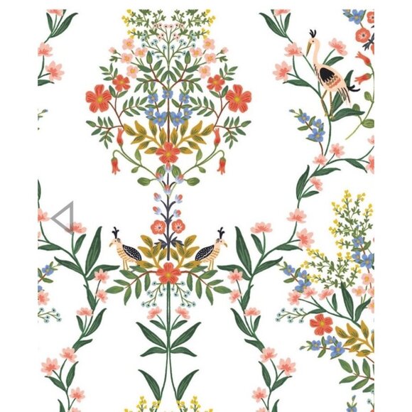 Rifle Paper Co. Premium Wallpaper Luxembourg (Lot Of 2) Peel & Stick Sealed New - Picture 8 of 9